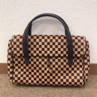 ルイヴィトン(LOUIS VUITTON)のルイヴィトン  ダミエ ソバージュ ライオン ハンドバッグ(ハンドバッグ)