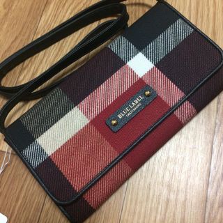 バーバリーブルーレーベル(BURBERRY BLUE LABEL)のお値下げ！新品タグ付き☆バーバリー ブルーレーベルクレストブリッジ お財布(財布)