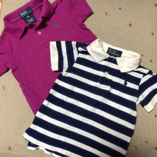 ポロラルフローレン(POLO RALPH LAUREN)のSHOP mini様【ラルフローレン】ポロシャツ 2着セット （サイズ90）(Tシャツ/カットソー)