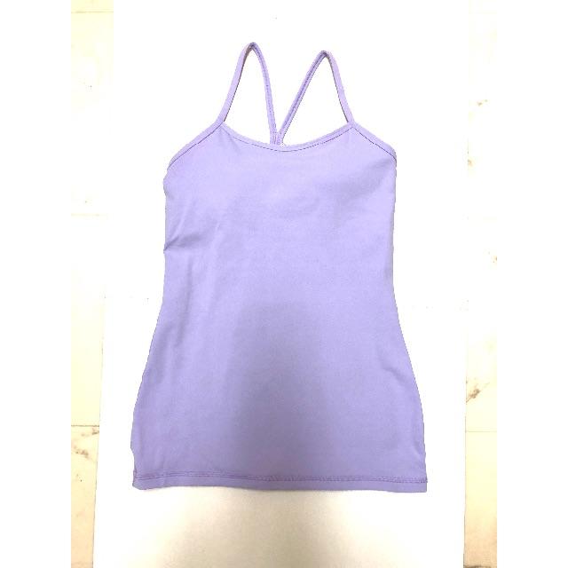 lululemon(ルルレモン)のlululemon athletics Power Y Tank (ラベンダー) スポーツ/アウトドアのトレーニング/エクササイズ(ヨガ)の商品写真