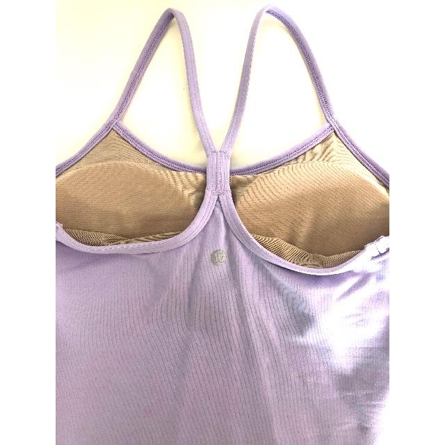 lululemon(ルルレモン)のlululemon athletics Power Y Tank (ラベンダー) スポーツ/アウトドアのトレーニング/エクササイズ(ヨガ)の商品写真