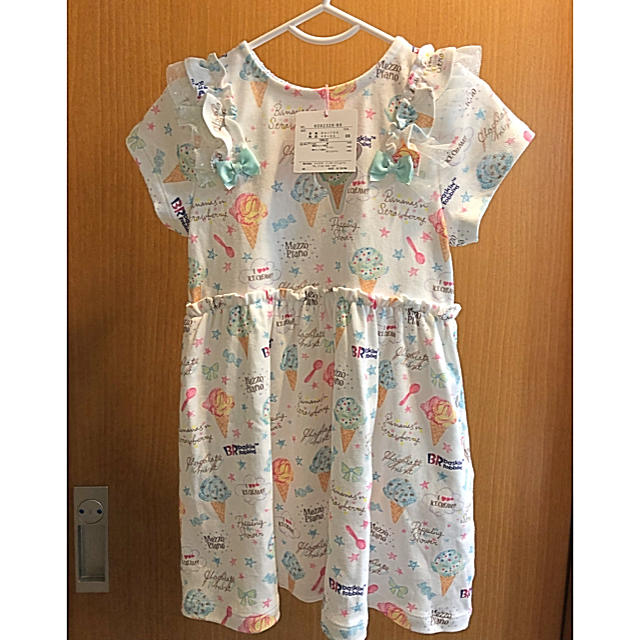 メゾピアノ新品＊サーティワン ワンピース 100cmキッズ服女の子用(90cm~)