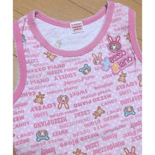 メゾピアノ(mezzo piano)のメゾピアノ★ベリーちゃんタンクトップ❤︎ 130・120(Tシャツ/カットソー)