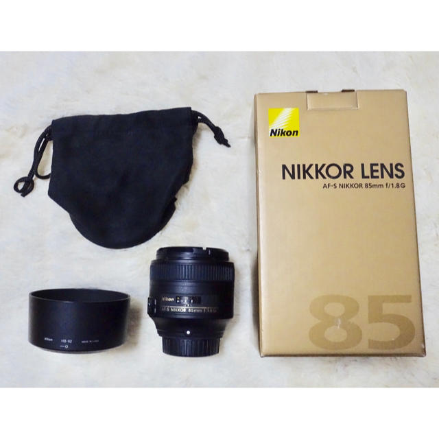 ゲリラ値下！【使用回数少ない良品】AF-S NIKKOR 85mm f/1.8GニコンFマウント焦点距離