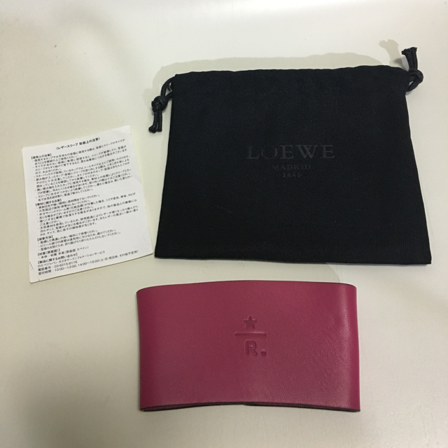 LOEWE(ロエベ)のLOEWE × スタバ レザースリーブ その他のその他(その他)の商品写真