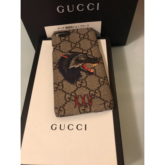 Gucci - GUCCI ウルフ iPhone7/8 アニマルシリーズ 5/28限定値下げの通販