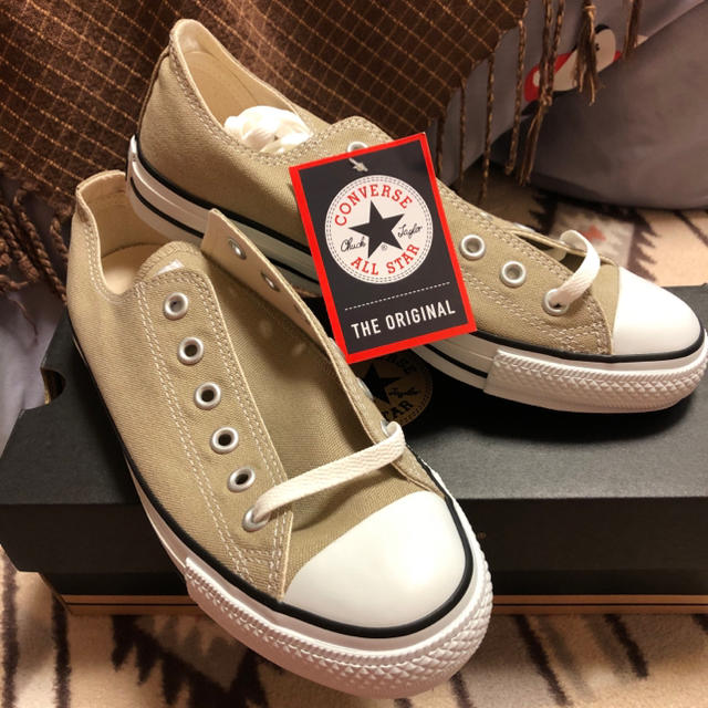 CONVERSE(コンバース)のコンバース オールスター スニーカー オックス ベージュ レディースの靴/シューズ(スニーカー)の商品写真