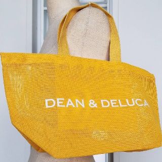 ディーンアンドデルーカ(DEAN & DELUCA)のDEAN&DELUCAイエローメッシュトートバッグ(トートバッグ)