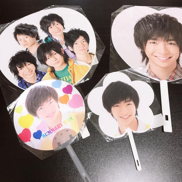 Hey! Say! JUMP(ヘイセイジャンプ)のHey!Say!JUMP 知念侑李 うちわ セット エンタメ/ホビーのタレントグッズ(アイドルグッズ)の商品写真