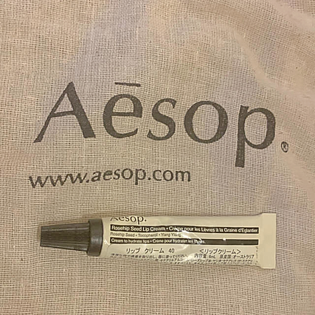 Aesop(イソップ)のAesop リップクリーム 値下げ❣️ コスメ/美容のスキンケア/基礎化粧品(リップケア/リップクリーム)の商品写真