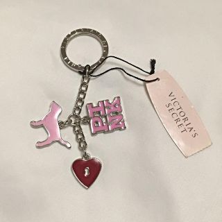 ヴィクトリアズシークレット(Victoria's Secret)の新品タグ付き VS PINK キーリング(キーホルダー)