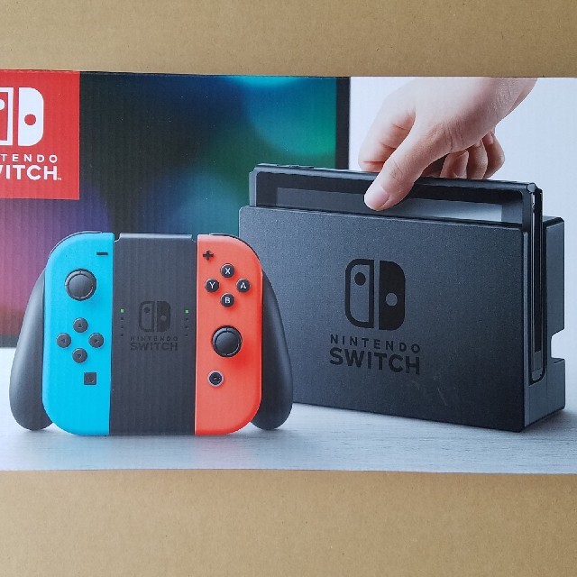 新品未開封品　NintendoSwitch　ネオンブルー