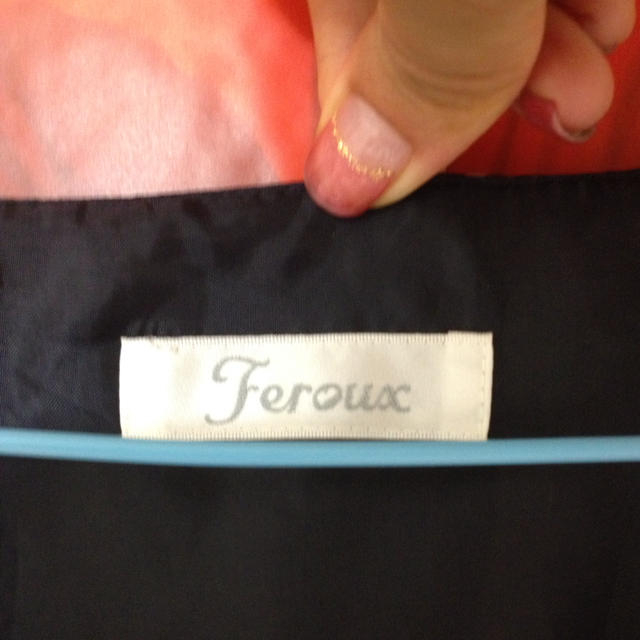 Feroux(フェルゥ)のferoux 水玉ワンピース レディースのワンピース(ひざ丈ワンピース)の商品写真