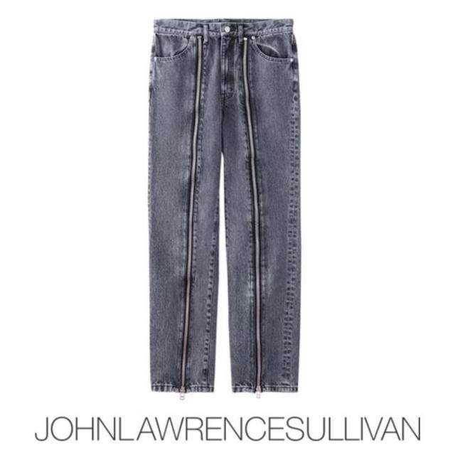 JOHN LAWRENCE SULLIVAN - 新品 19SS ジョンローレンスサリバン ジップデニム 48 ZIP パンツ