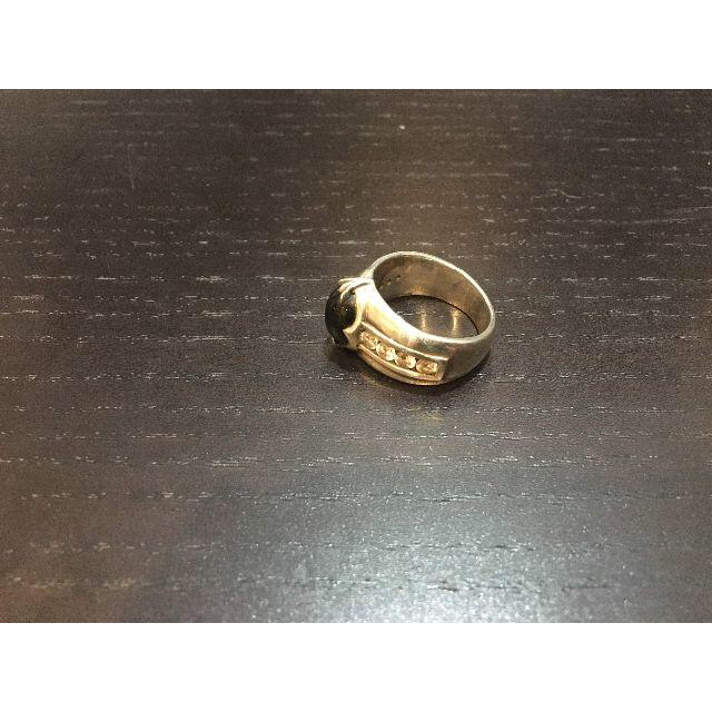 シルバー925　オニキスリング メンズのアクセサリー(リング(指輪))の商品写真