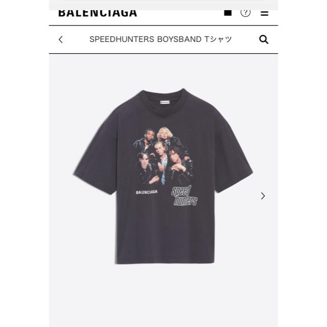 最安値　BALENCIAGA SPEED HUNTERS Tシャツ Lサイズ