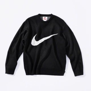 シュプリーム(Supreme)の専用supreme Nike swoosh sweater black 黒(ニット/セーター)