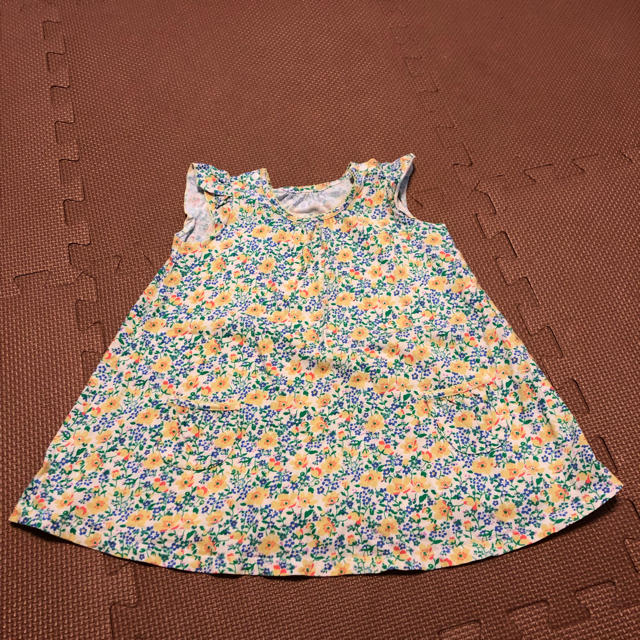 UNIQLO(ユニクロ)のユニクロ ワンピース キッズ/ベビー/マタニティのベビー服(~85cm)(ワンピース)の商品写真