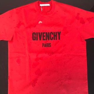 ジバンシィ(GIVENCHY)のGIVENCHY PARIS オーバーサイズ ダメージTシャツ(Tシャツ/カットソー(半袖/袖なし))