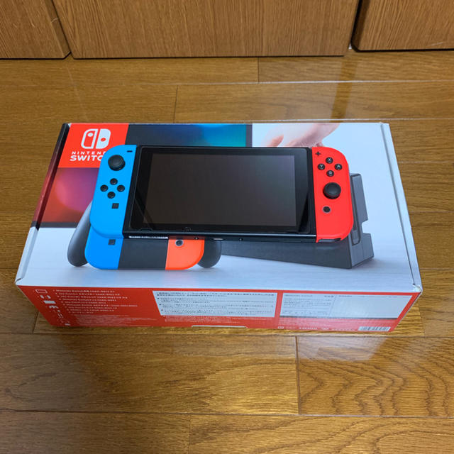 好きに Nintendo Switch - Nintendo Switch ネオンブルー/ネオンレッド 送料込み 家庭用ゲーム機本体