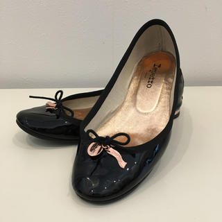 レペット(repetto)のrepetto パンプス 黒(バレエシューズ)