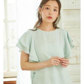 ロペピクニック(Rope' Picnic)のオレンジエプロン様専用  極美品♡ フレア スリーブ ブラウス(シャツ/ブラウス(半袖/袖なし))