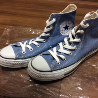 コンバース(CONVERSE)の【美品】シャンブレー ハイカット （サックスブルー）CONVERSE(スニーカー)