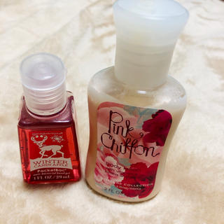 バスアンドボディーワークス(Bath & Body Works)のボディーローション＋抗菌ジェル(ボディローション/ミルク)