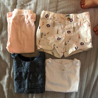 ベビーギャップ(babyGAP)の4着セット ベビーギャップ とオールドネイビー(Ｔシャツ)