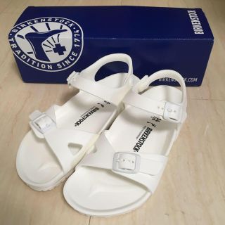 ビルケンシュトック(BIRKENSTOCK)のビルケンシュトック Rid リオ EVAサンダル ホワイト・白 新品22cm(サンダル)