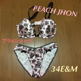 ピーチジョン(PEACH JOHN)のPEACHJHON☆ブラ&ショーツ☆(セット/コーデ)