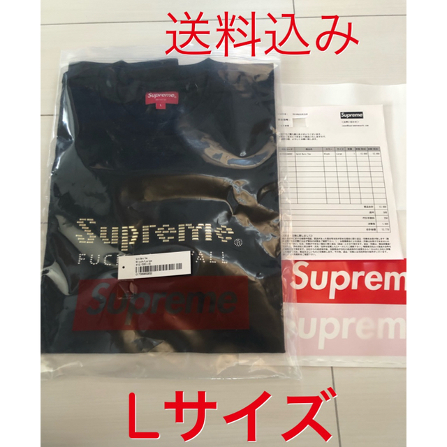 値下げ supreme  Gold Bars Tee L