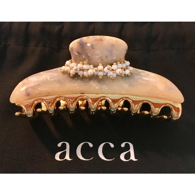 acca - ACCA ダブルカテーナ ベージュマーブル