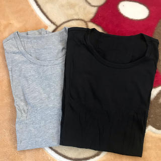 ジーユー(GU)のGU  半袖Tシャツ  sizeL 2枚組(Tシャツ/カットソー(半袖/袖なし))
