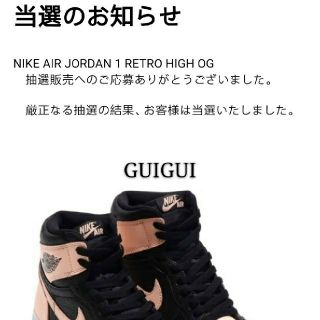 ナイキ(NIKE)のNIKE AIR JORDAN 1 RETRO HIGH OG 26.5cm(スニーカー)