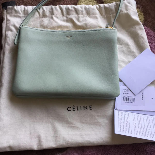 新品 】 celine - 美品セリーヌ トリオ ラージ ショルダー ショルダー