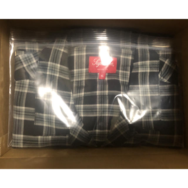 supreme plaid rayon shirt