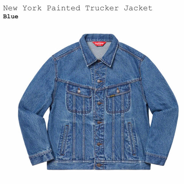 supreme new york trucker jacket