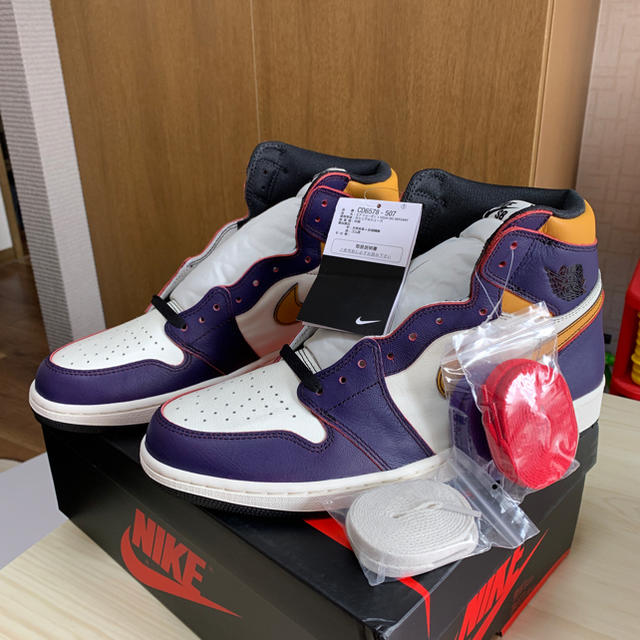 AIR JORDAN 1 RETRO DEFIANT  LA to CICAGO