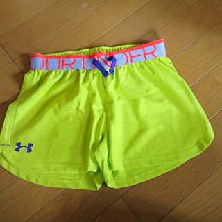 アンダーアーマー(UNDER ARMOUR)のUNDER ARMOUR アンダーアーマー キッズYMD イエロー(パンツ/スパッツ)