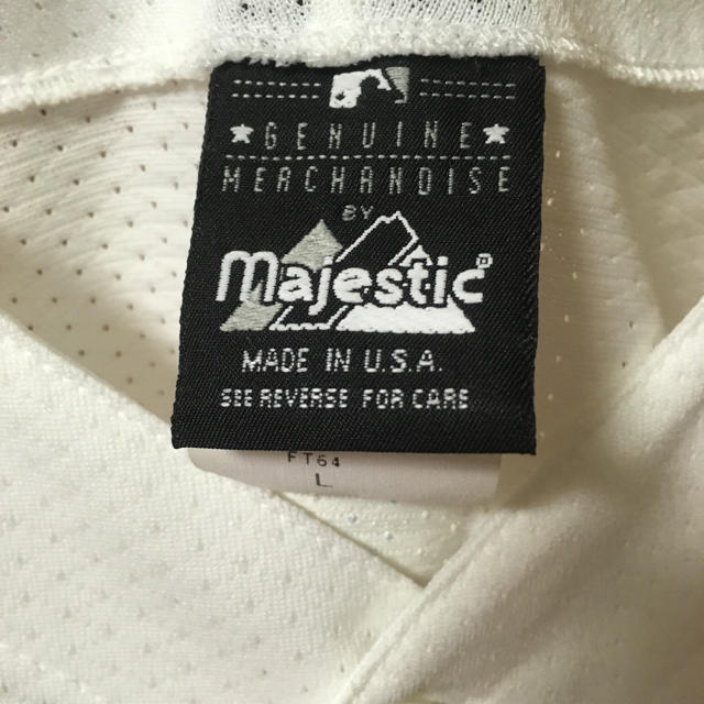 Majestic(マジェスティック)のヤンキース デレクジーター ユニフォーム スポーツ/アウトドアの野球(ウェア)の商品写真