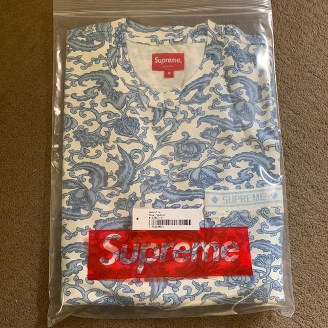 Supreme(シュプリーム)のsupreme damask L/S   Mサイズ メンズのトップス(Tシャツ/カットソー(七分/長袖))の商品写真