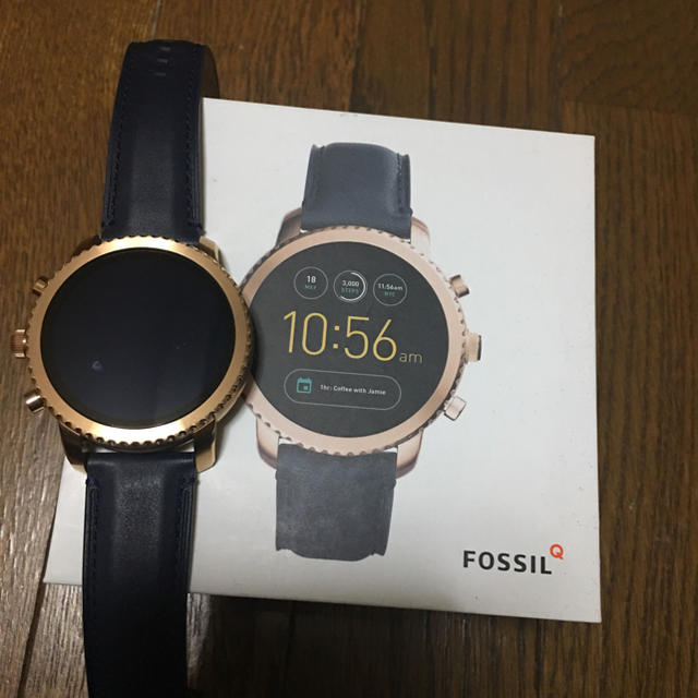 FOSSIL(フォッシル)のfossil 時計 スマートウォッチ メンズの時計(レザーベルト)の商品写真