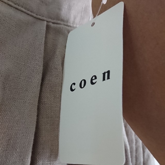 coen(コーエン)のリネン素材 スカート レディースのスカート(ロングスカート)の商品写真