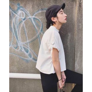 STYLE MIXER Dカン付きTシャツ スタイルミキサー ホワイト(Tシャツ(半袖/袖なし))