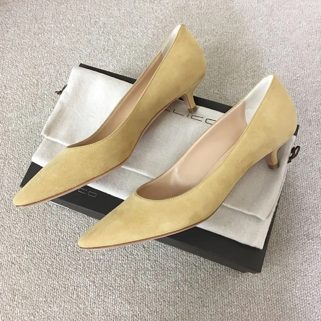 新品】PELLICO ペリーコ NEBI ポインテッドトゥ パンプス 24cm 上等な