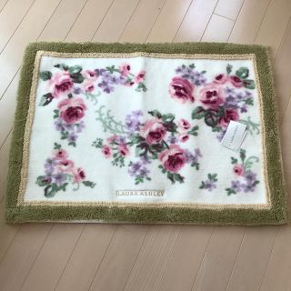 ローラアシュレイ(LAURA ASHLEY)の値下げ  ローラアシュレイ 玄関マット 新品タグ付き(玄関マット)