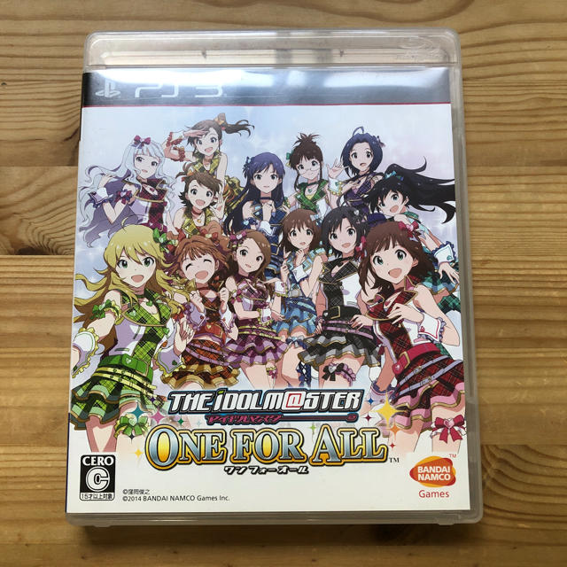 BANDAI(バンダイ)のPS3 アイドルマスター ワンフォーオール エンタメ/ホビーのゲームソフト/ゲーム機本体(家庭用ゲームソフト)の商品写真