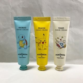 トニーモリー(TONY MOLY)のTONYMOLY  ポケモン ハンドクリーム 3本セット(ハンドクリーム)