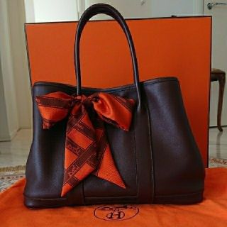 エルメス(Hermes)の【美品レア】HERMES ガーデンツイリーTPM ガーデンパーティ✨(ハンドバッグ)